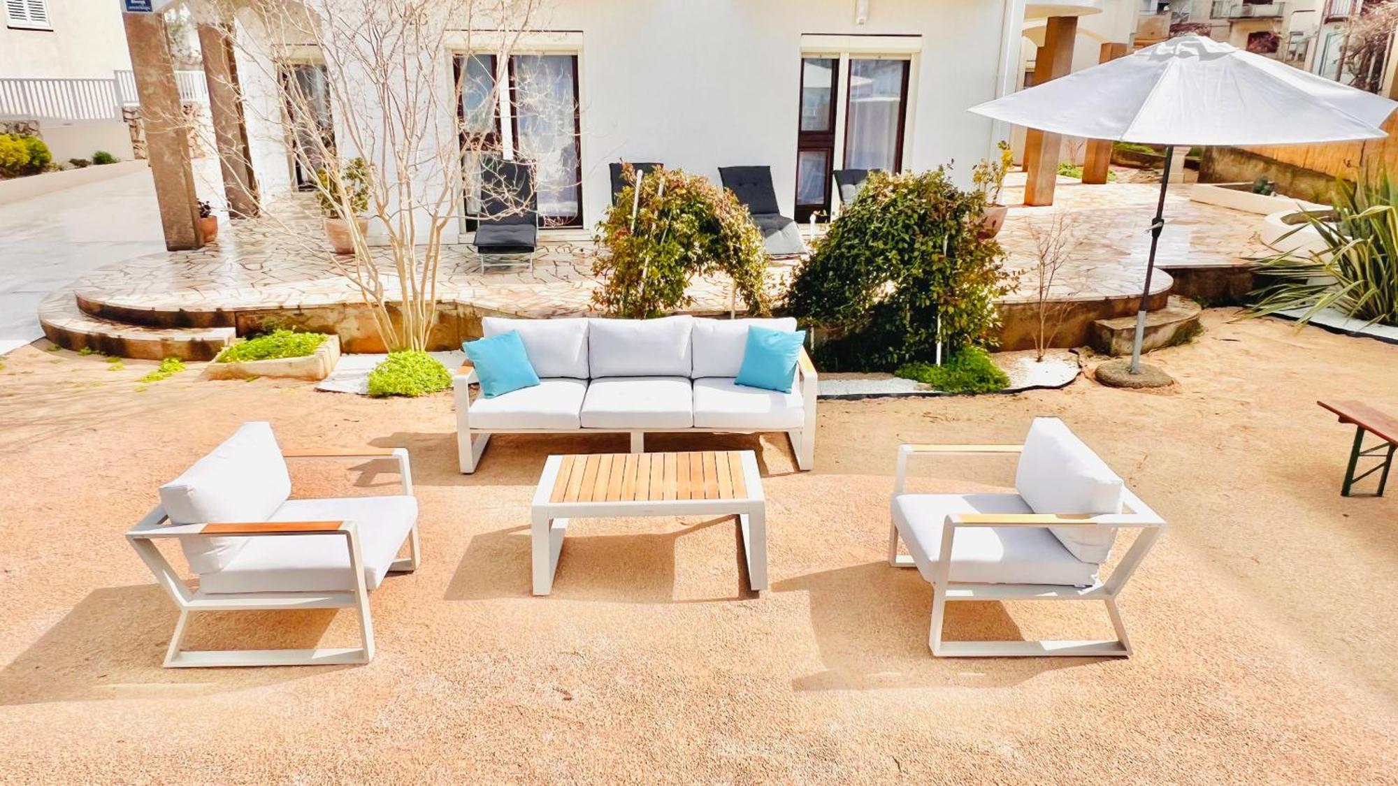 Luxury Beach Apartment W Sunset Sea Views Šibenik Eksteriør billede